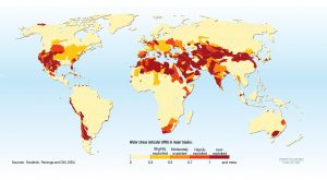 Water Stress Level Map