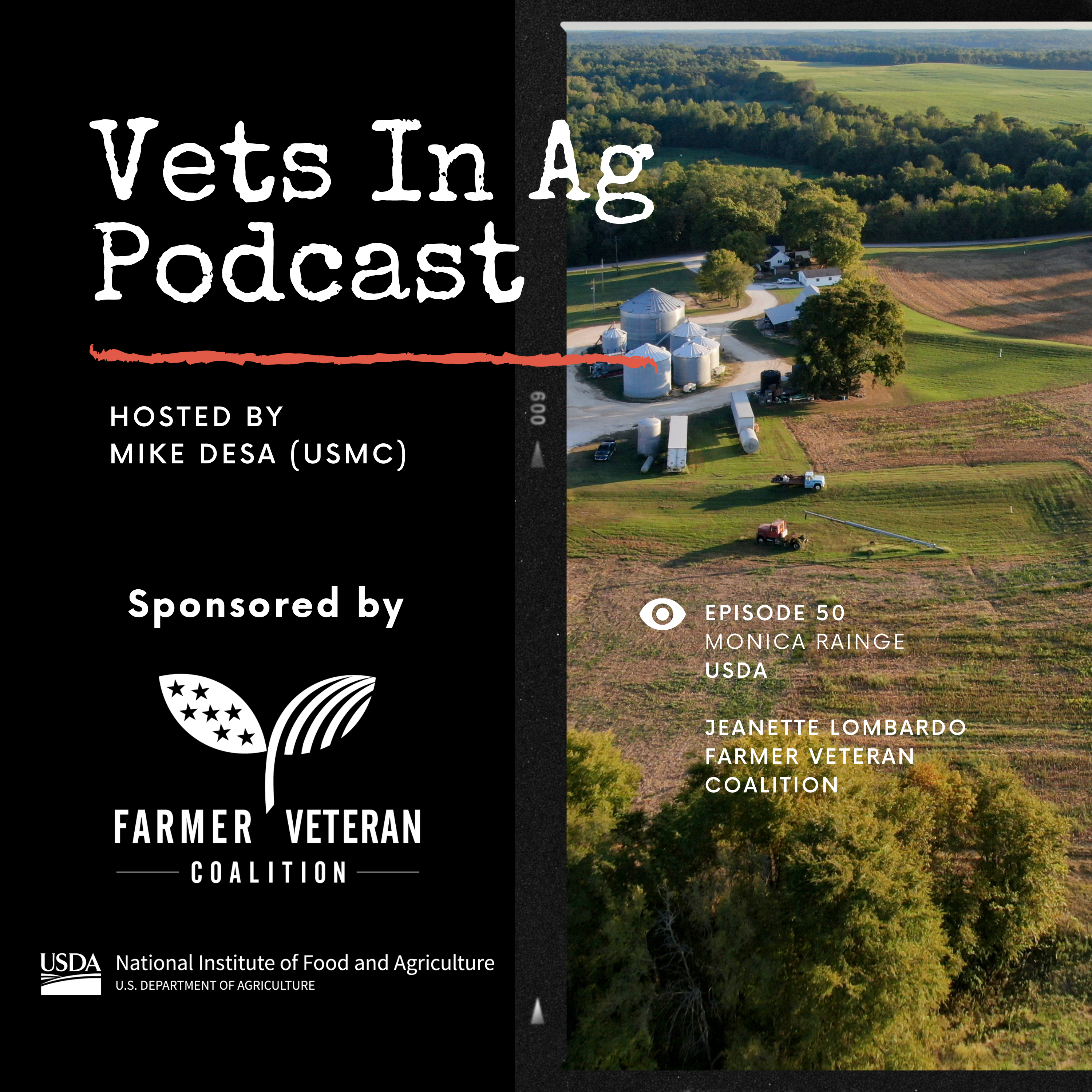 #50 – Monica Rainge & Jeanette Lombardo – USDA and Farmer Veteran Coalition cover art