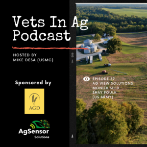 #87 – Ag View Solutions, Monier Seed, Ag View Pitch Podcast – Shay Foulk (US Army)