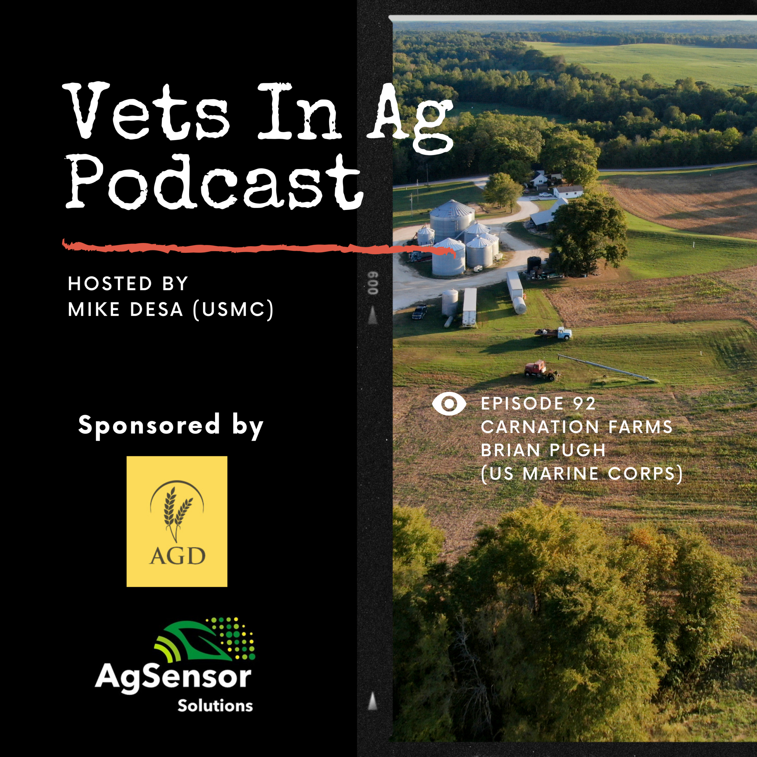 #92 – Carnation Farms – Brian Pugh – US Marine Corps episode artwork